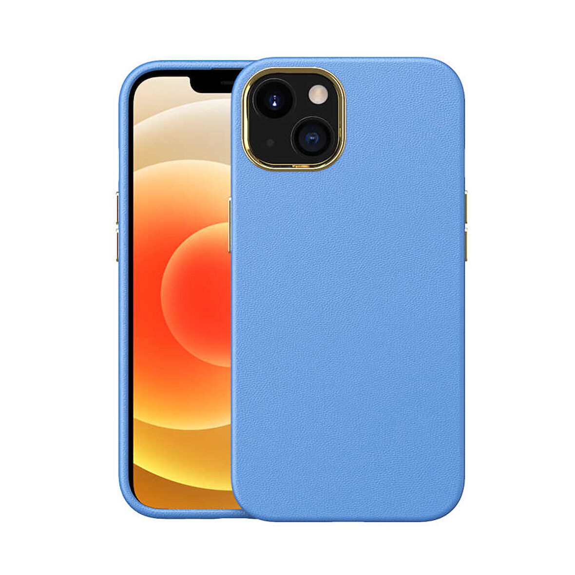 iPhone 13 Uyumlu Zore Natura Kılıf-Mavi