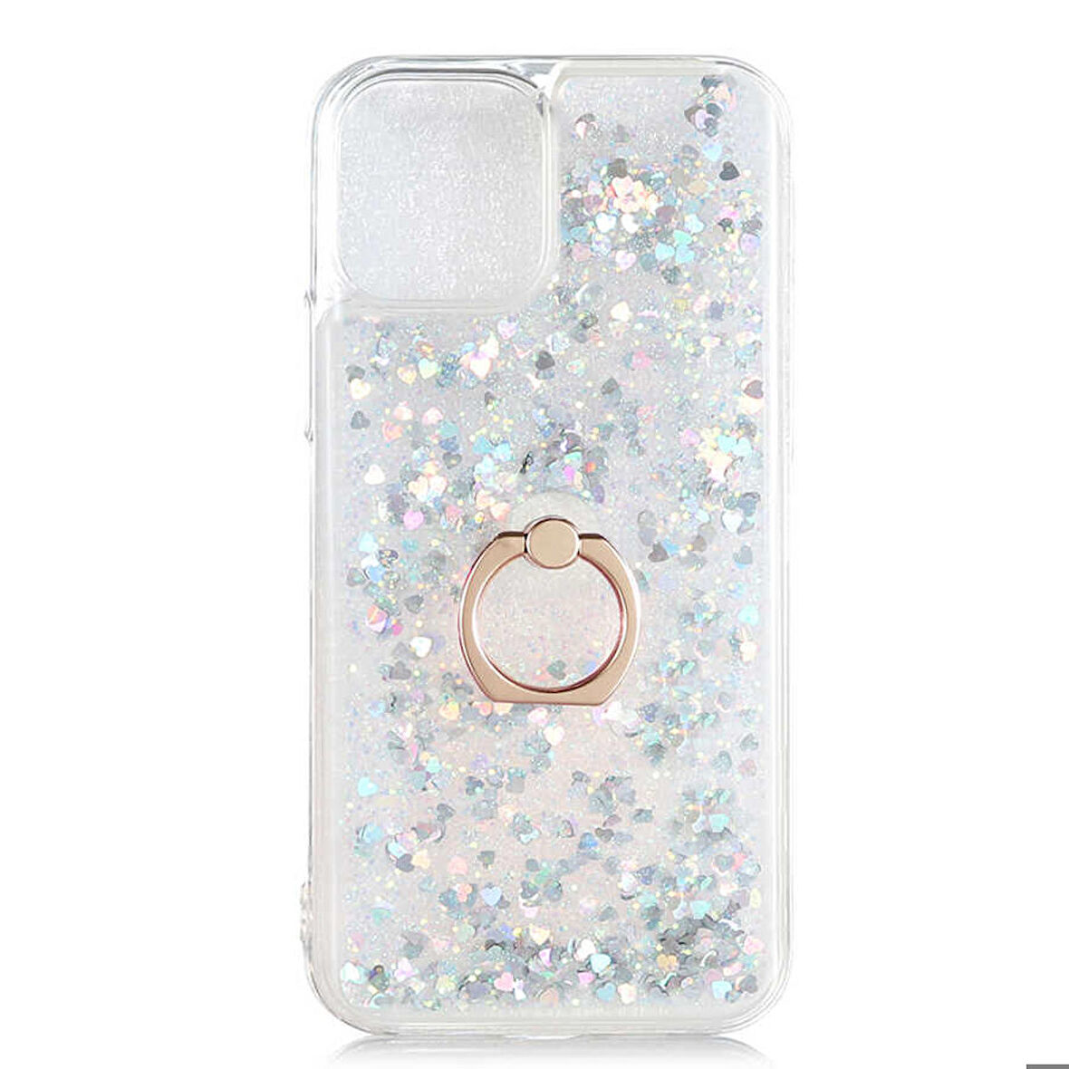 iPhone 13 Pro Max Uyumlu Zore Milce Kapak-Gümüş