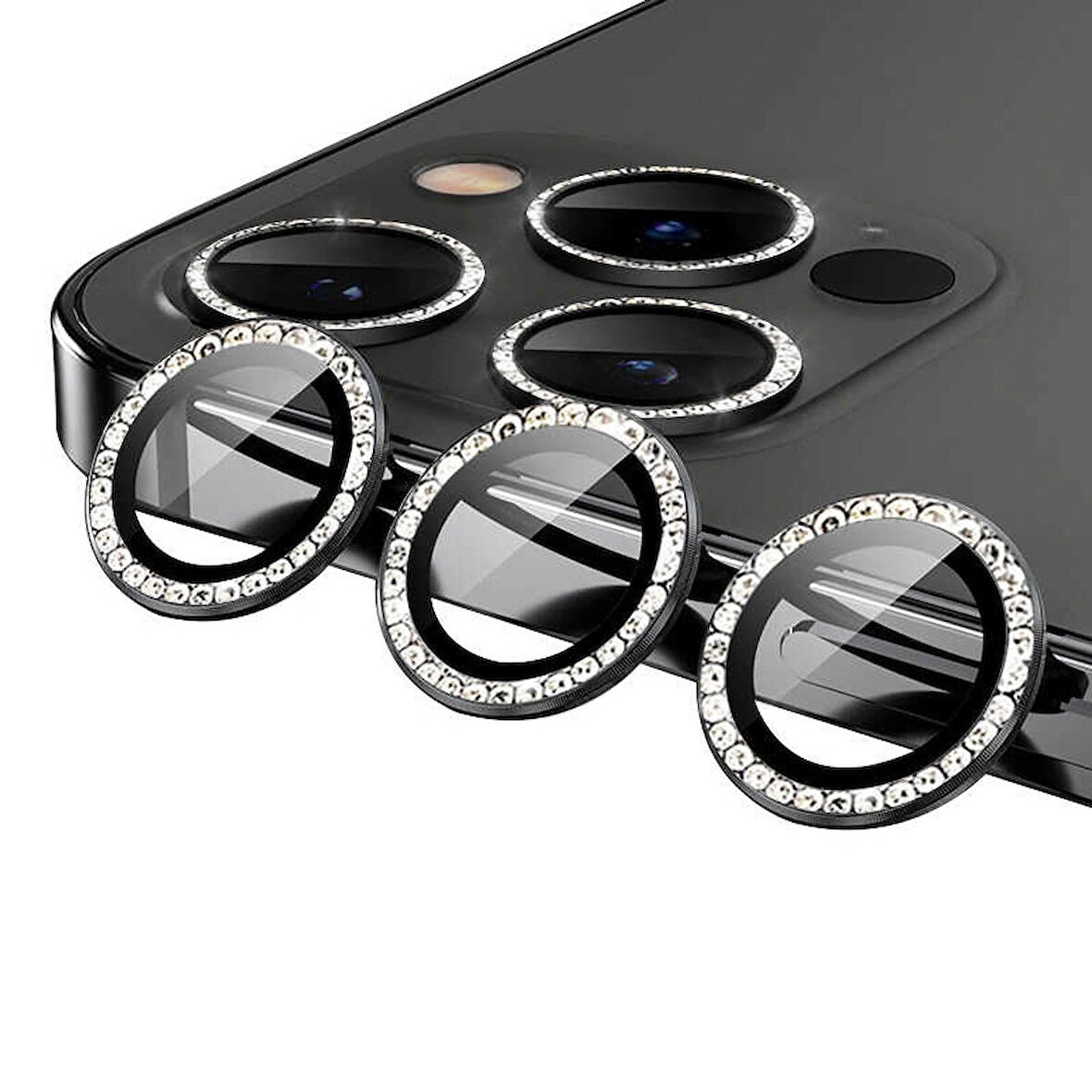 Apple iPhone 13 Pro / 13 pro max Zore CL-06 Kamera Lens Koruyucu