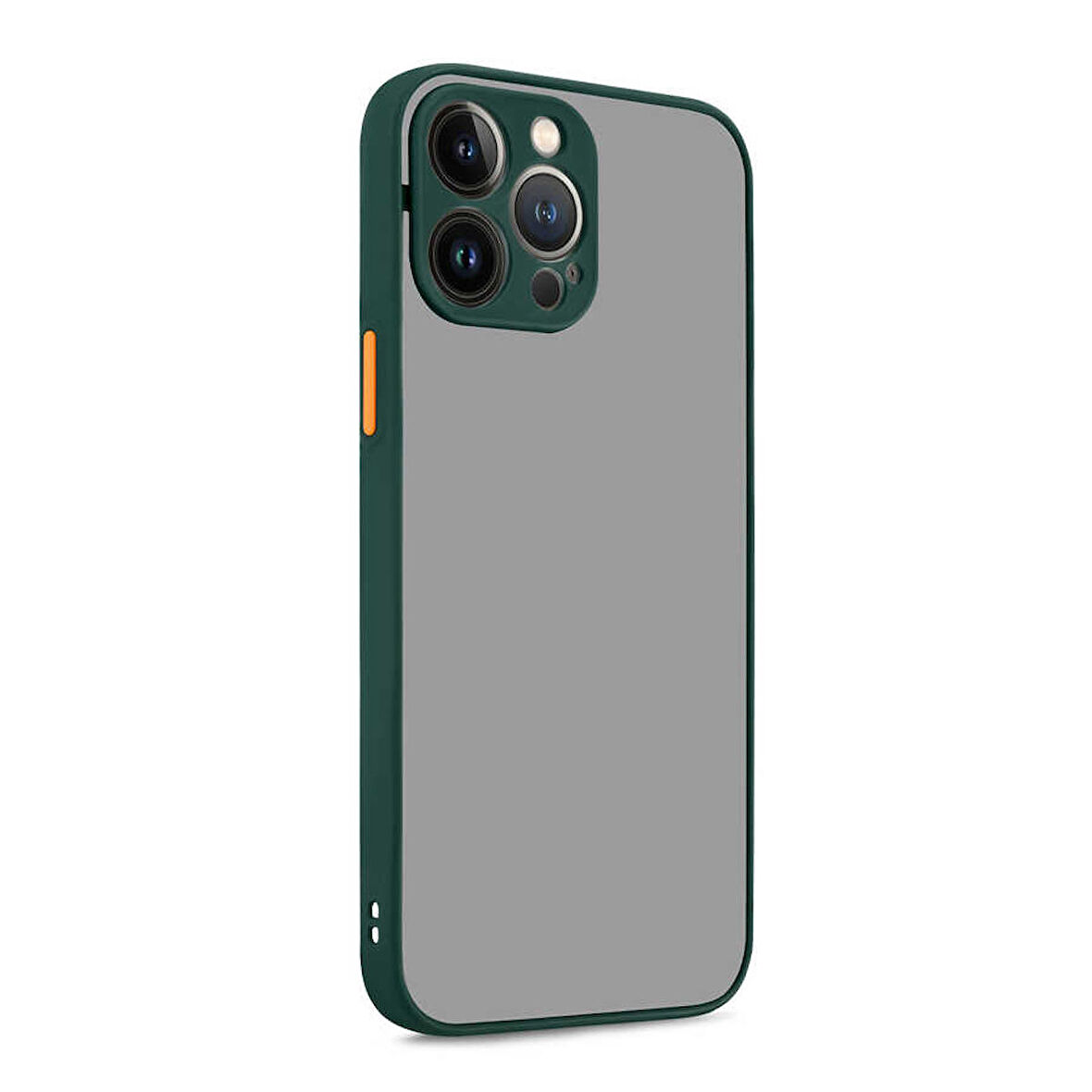 iPhone 13 Pro Max Uyumlu Zore Hux Kapak-Koyu Yeşil