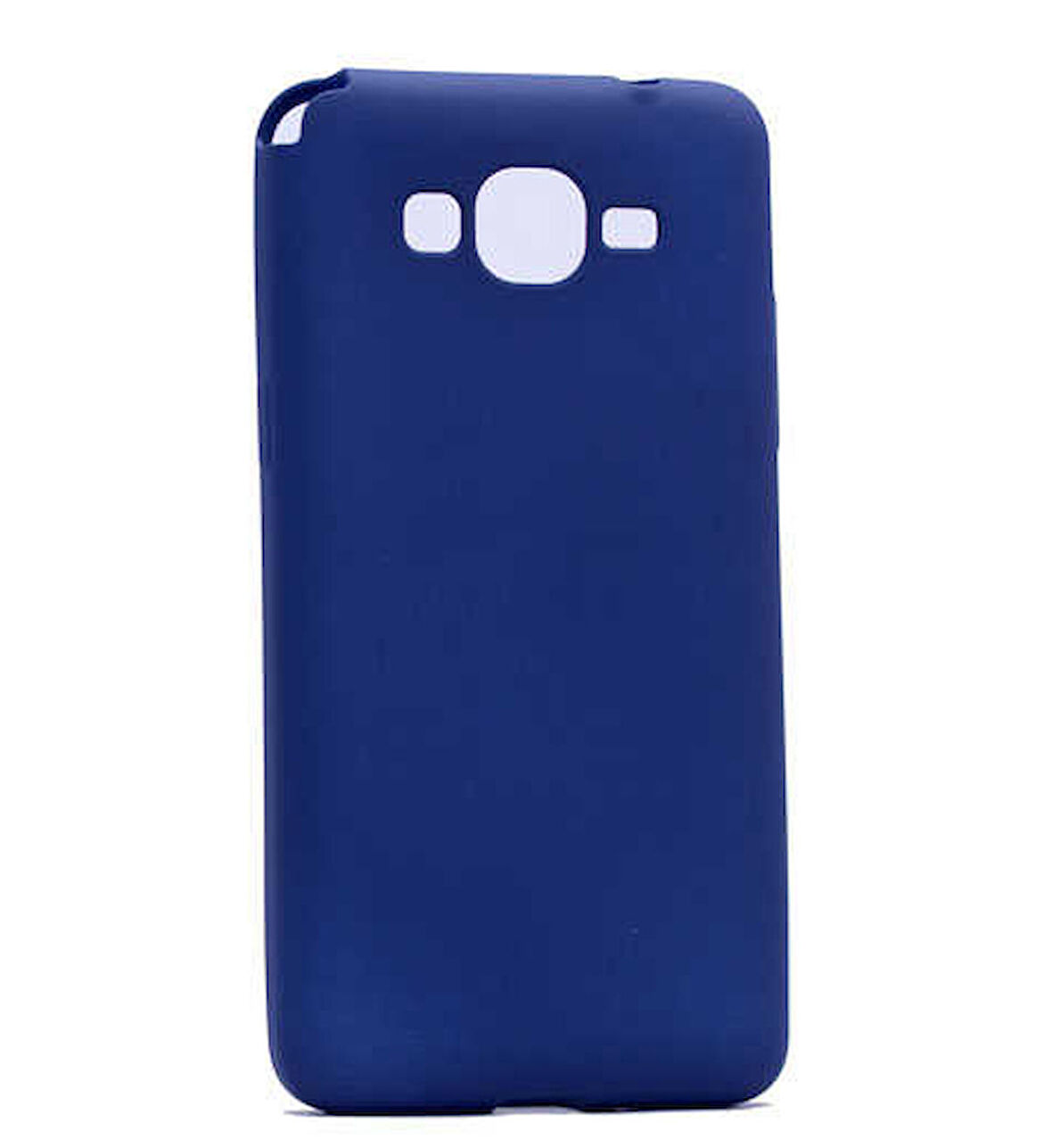 Galaxy Grand Prime Uyumlu Zore Premier Silikon Kapak-Lacivert