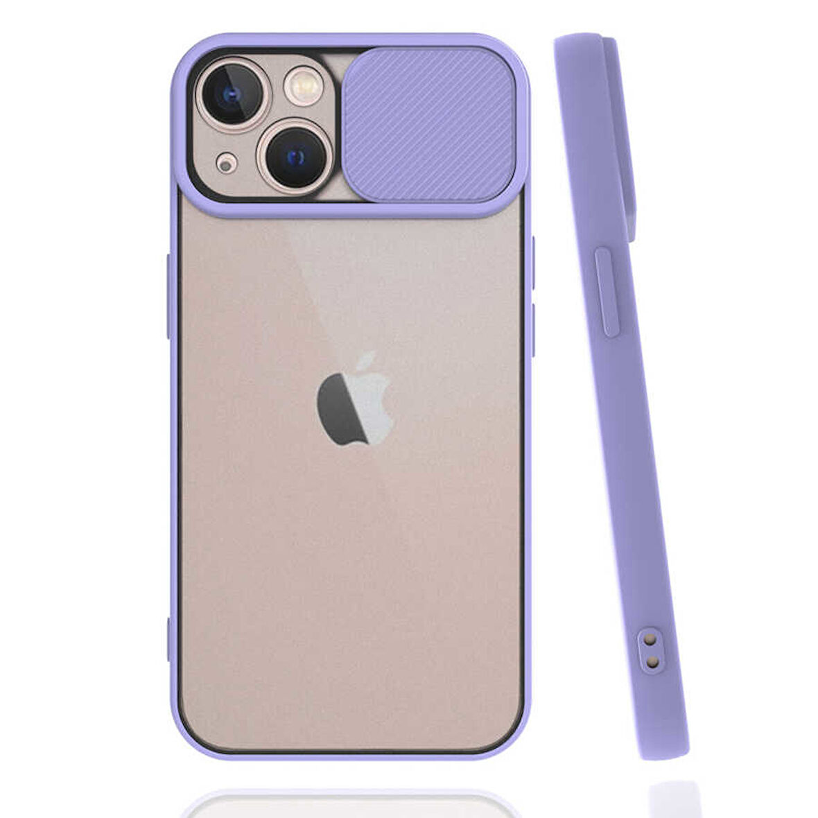 iPhone 13 Mini Uyumlu Zore LNSM-i Kılıf-Lila