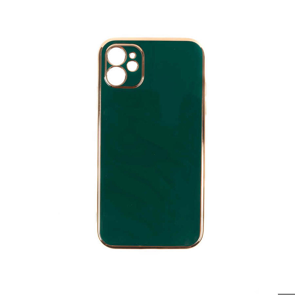 iPhone 11 Uyumlu Zore Bark Kapak-Koyu Yeşil