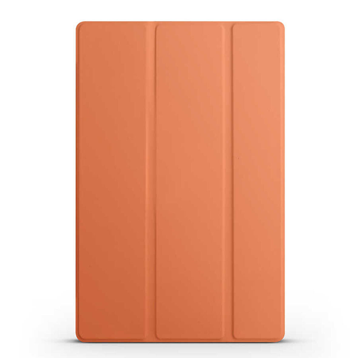 Galaxy Tab A8 10.5 SM-X200 (2021)  Uyumlu ​MXSP Smart Cover Standlı 1-1 Kılıf-Turuncu
