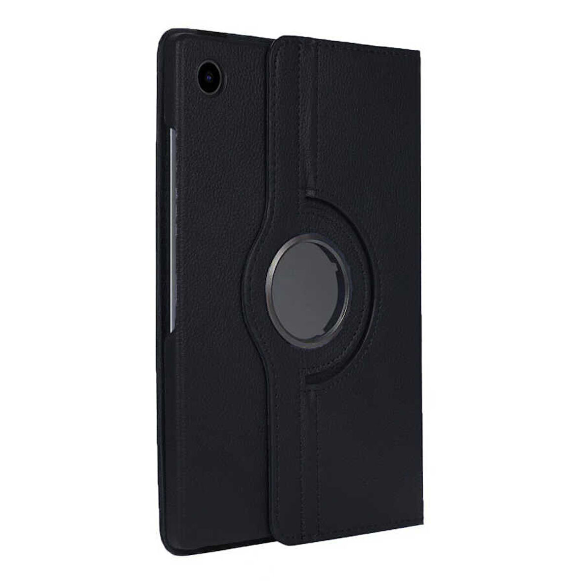 Galaxy Tab A8 10.5 SM-X200 (2021)  Uyumlu ​ALT Dönebilen Standlı Kılıf-Siyah