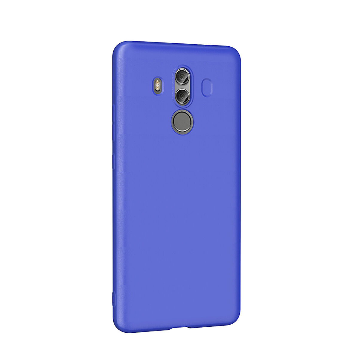 Huawei Mate 10 Pro Kılıf ALT Premier Silikon Kapak - Saks Mavi