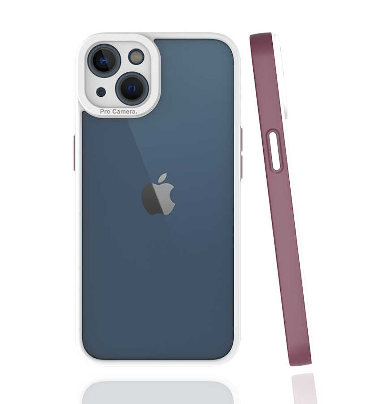 iPhone 13 Uyumlu Zore Mima Kılıf-Mürdüm