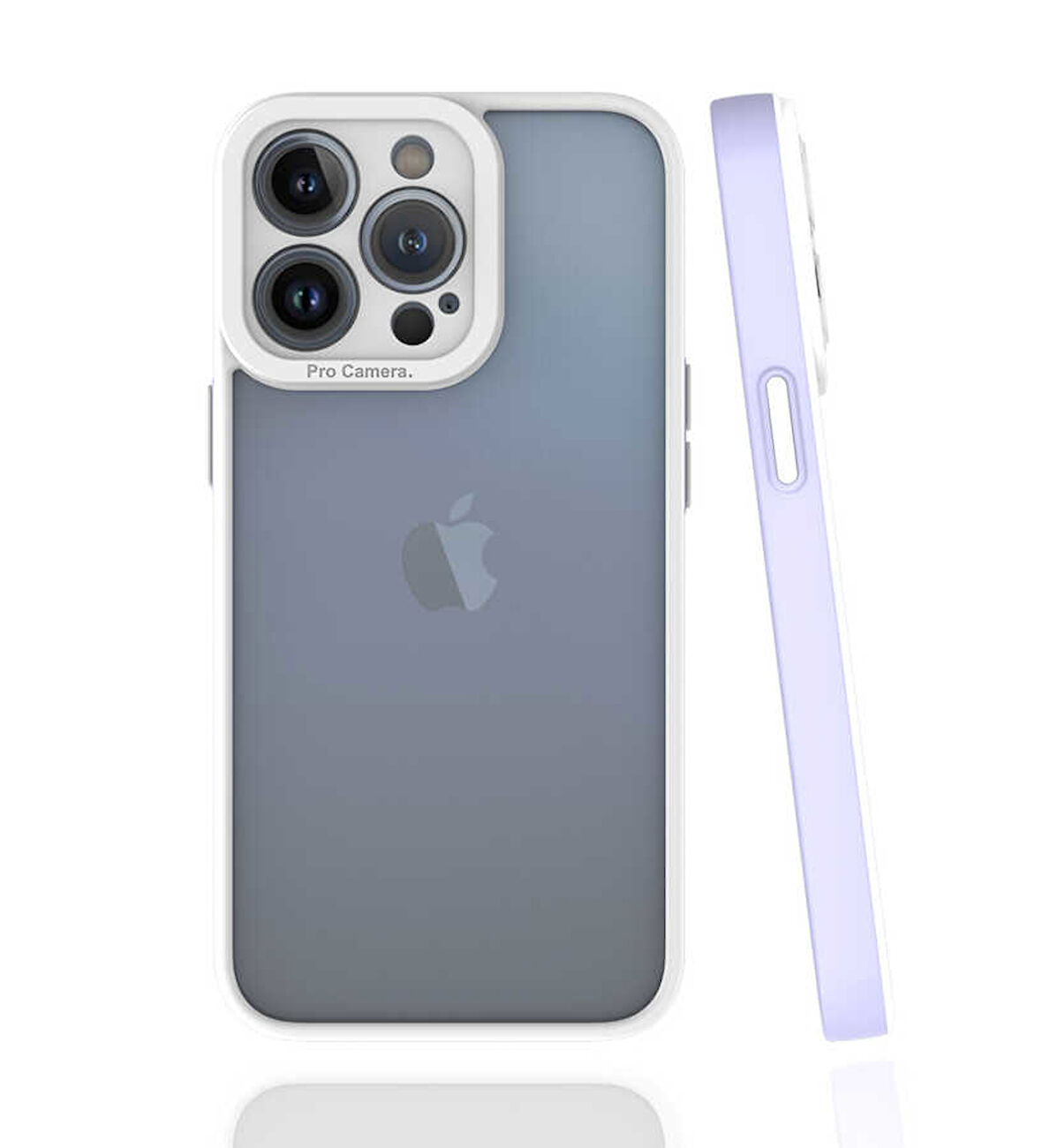 iPhone 13 Pro Uyumlu Zore Mima Kılıf-Lila