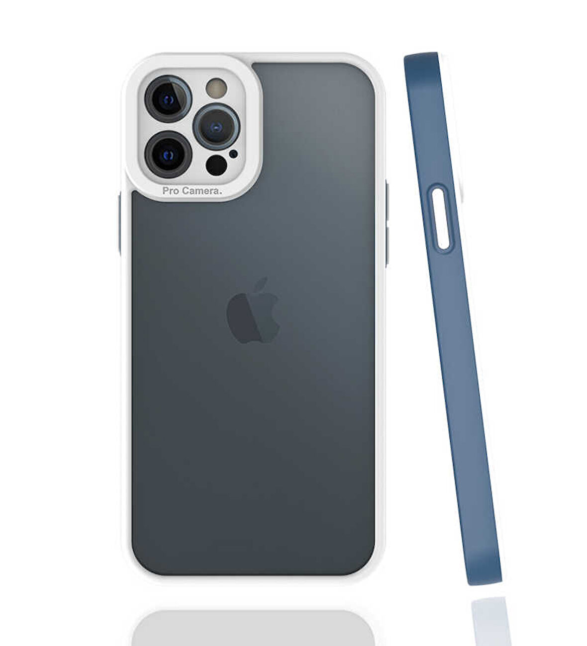 iPhone 12 Pro Max Uyumlu Zore Mima Kılıf-Lacivert