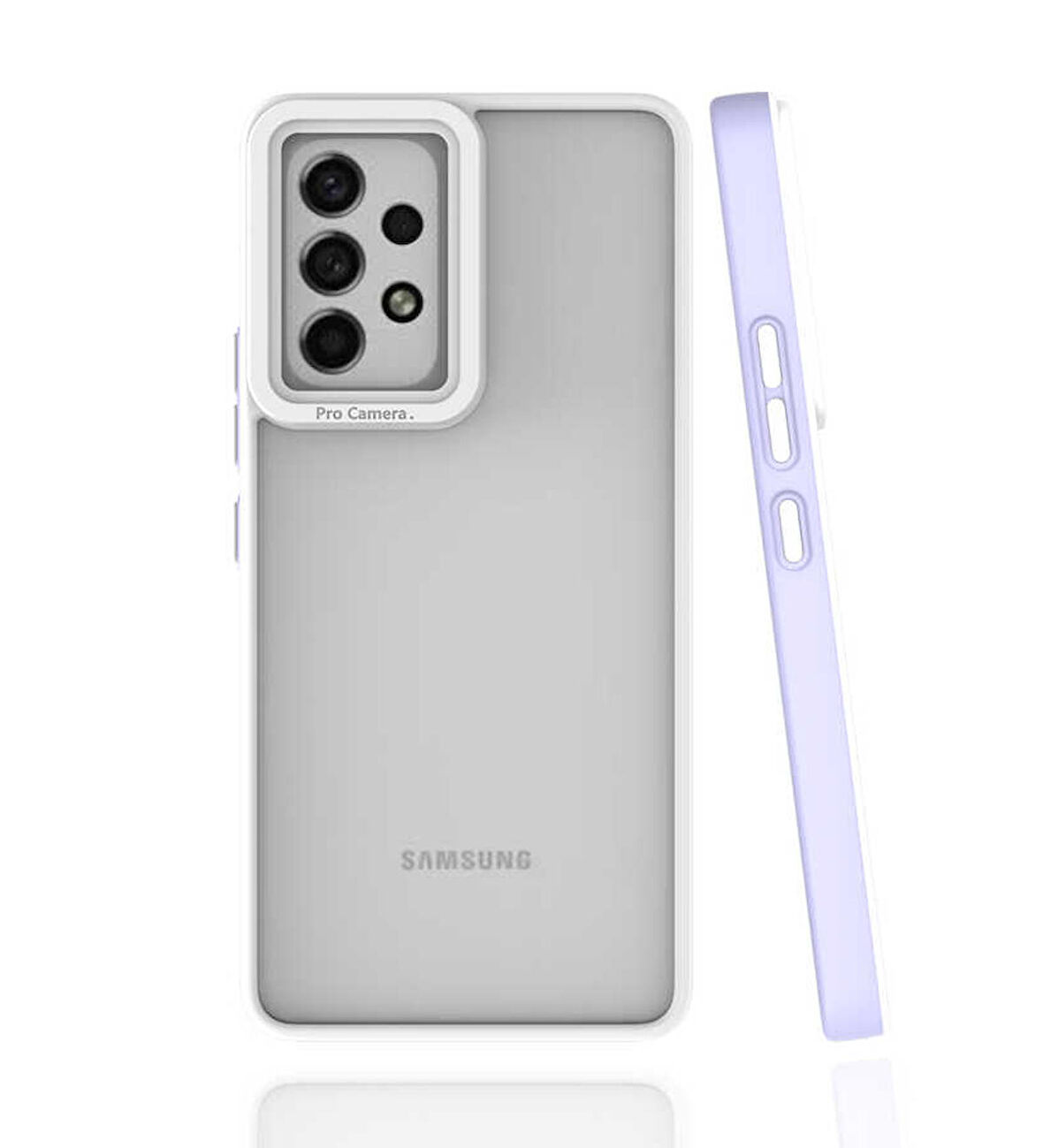 Galaxy A53 5G Uyumlu Zore Mima Kapak-Lila