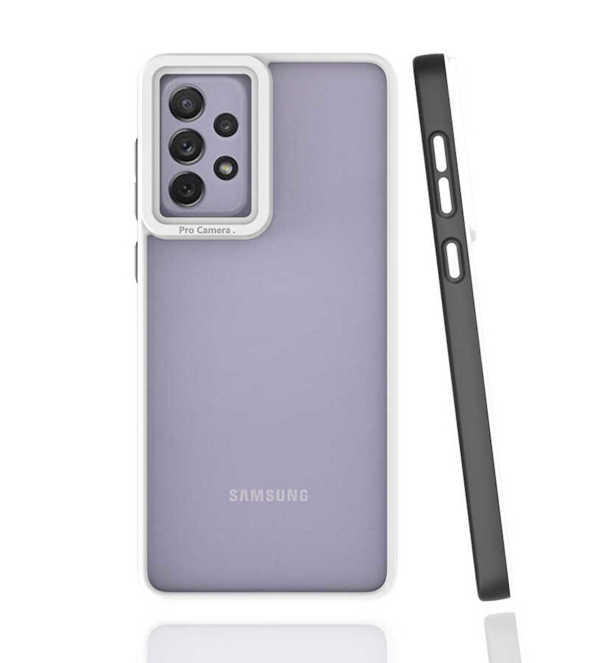 Galaxy A73 Uyumlu Zore Mima Kapak-Siyah