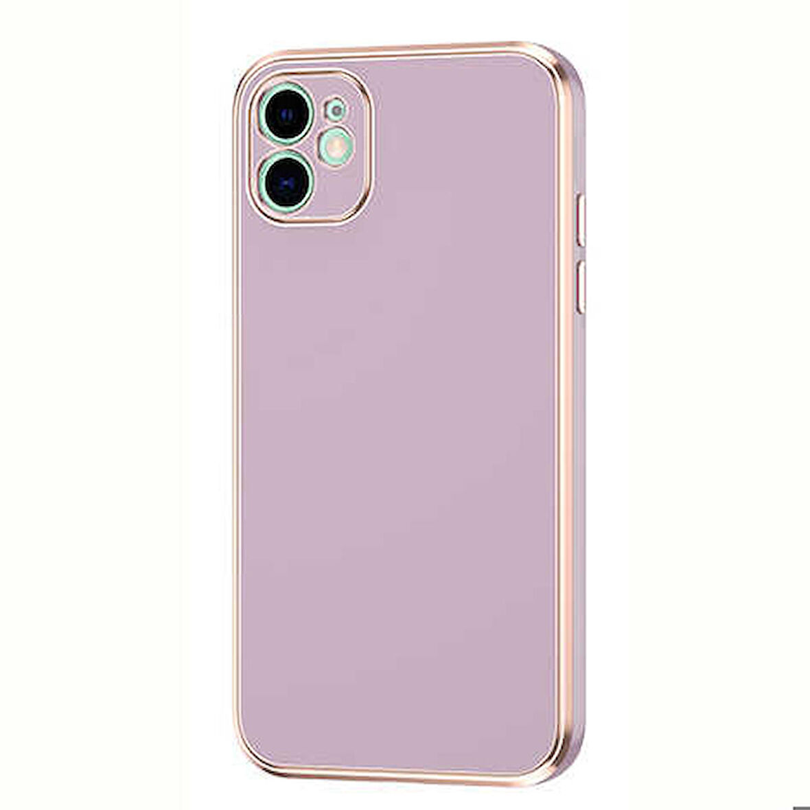 iPhone 12 Uyumlu Zore Bark Kapak-Lila