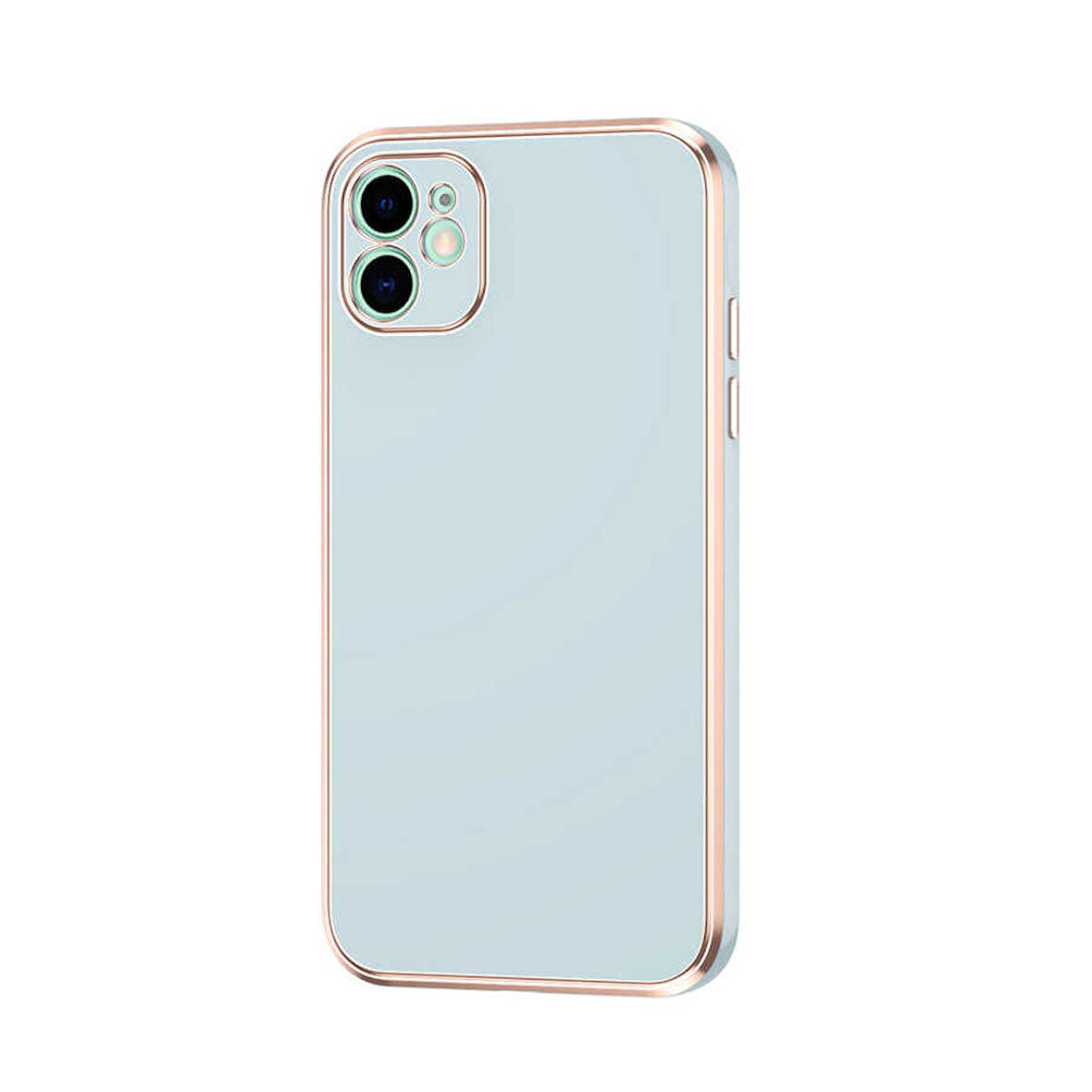 iPhone 12 Uyumlu Zore Bark Kılıf-Mavi Açık