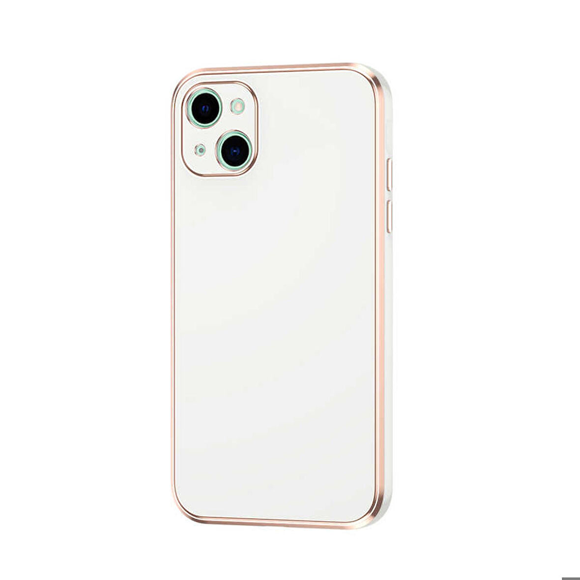 iPhone 13 Uyumlu Zore Bark Kapak-Beyaz