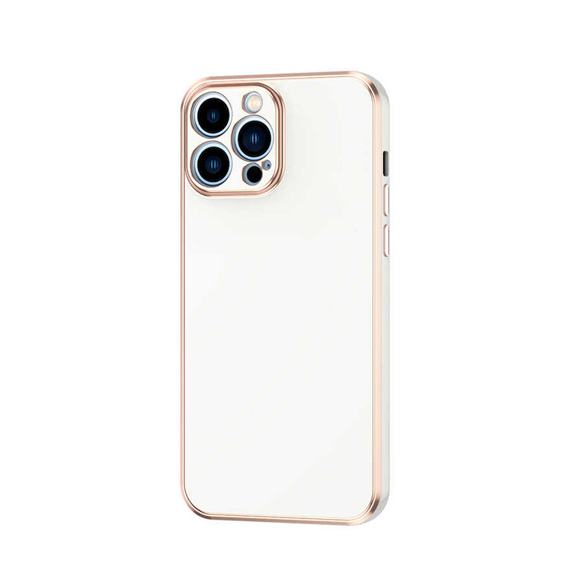 iPhone 13 Pro Uyumlu Zore Bark Kılıf-Beyaz