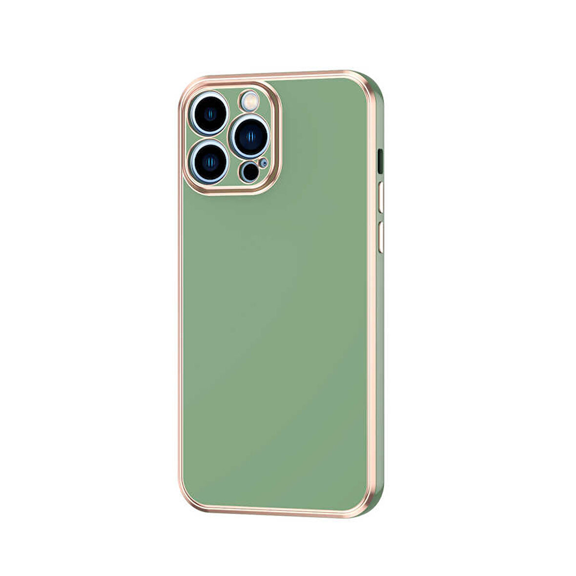 iPhone 13 Pro Max Uyumlu Zore Bark Kılıf-Açık Yeşil