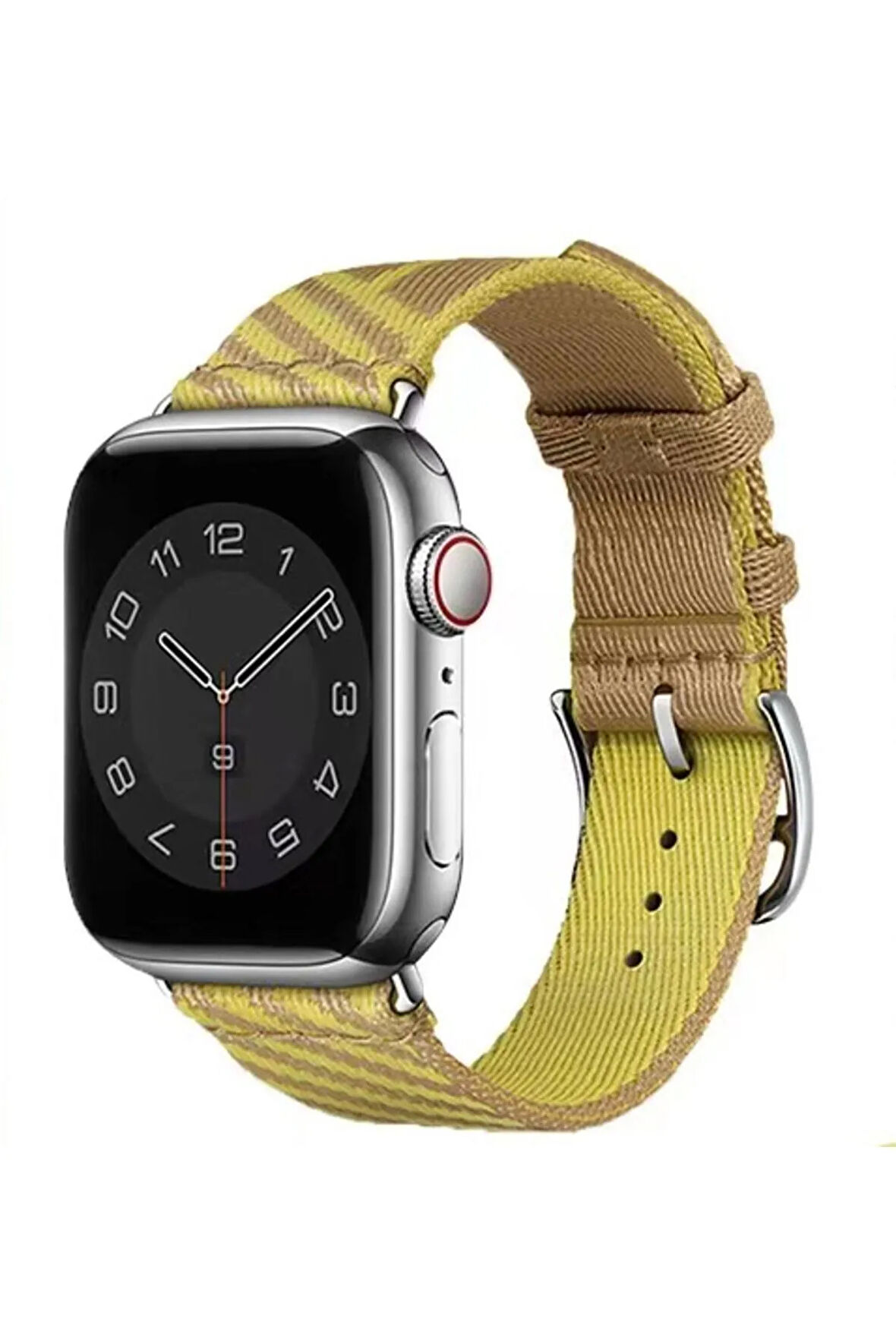 Apple Watch 44mm Uyumlu Krd-51 Hasır Kordon-no6