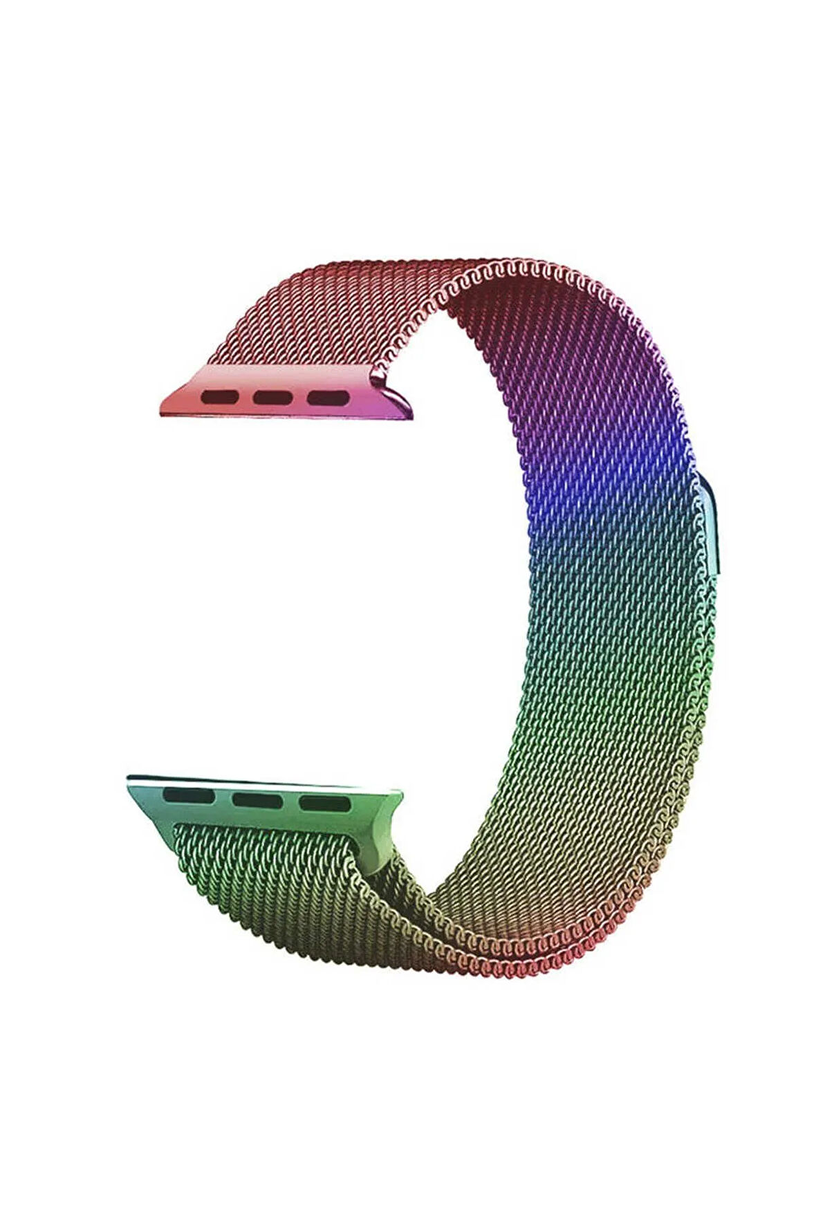 Apple Watch 38mm Uyumlu Krd-01 Metal Kordon Derin Mor