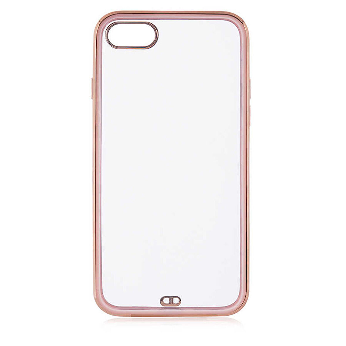 iPhone SE 2022 Uyumlu Zore Voit Clear Kapak-Pembe