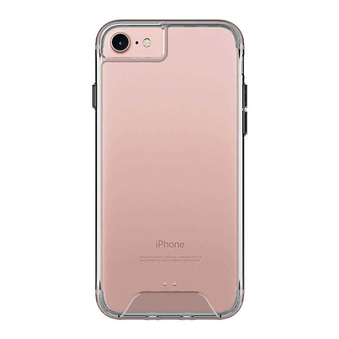 iPhone SE 2022 Uyumlu Zore Gard Silikon-Renksiz