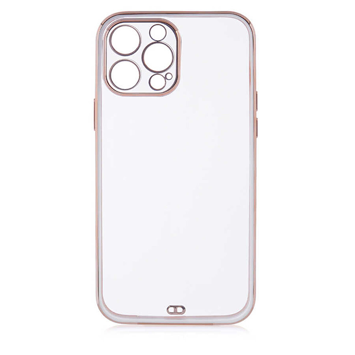 iPhone 12 Pro Uyumlu Zore Voit Clear Kılıf-Beyaz