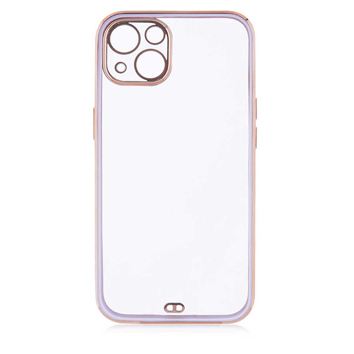 iPhone 13 Uyumlu Zore Voit Clear Kılıf-Lila