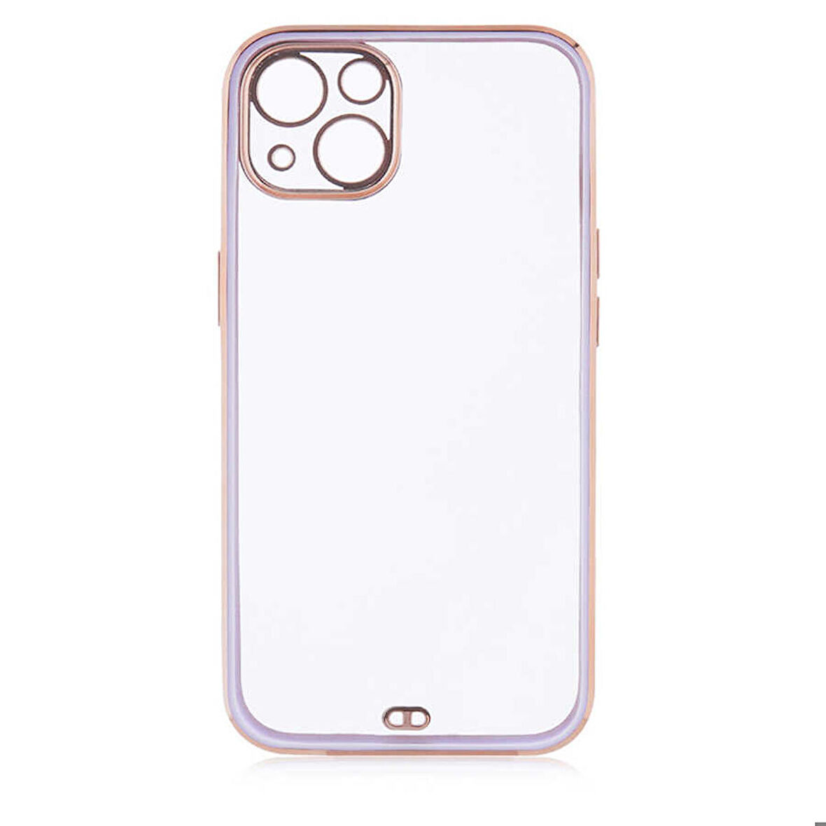 iPhone 13 Uyumlu Zore Voit Clear Kapak-Lila