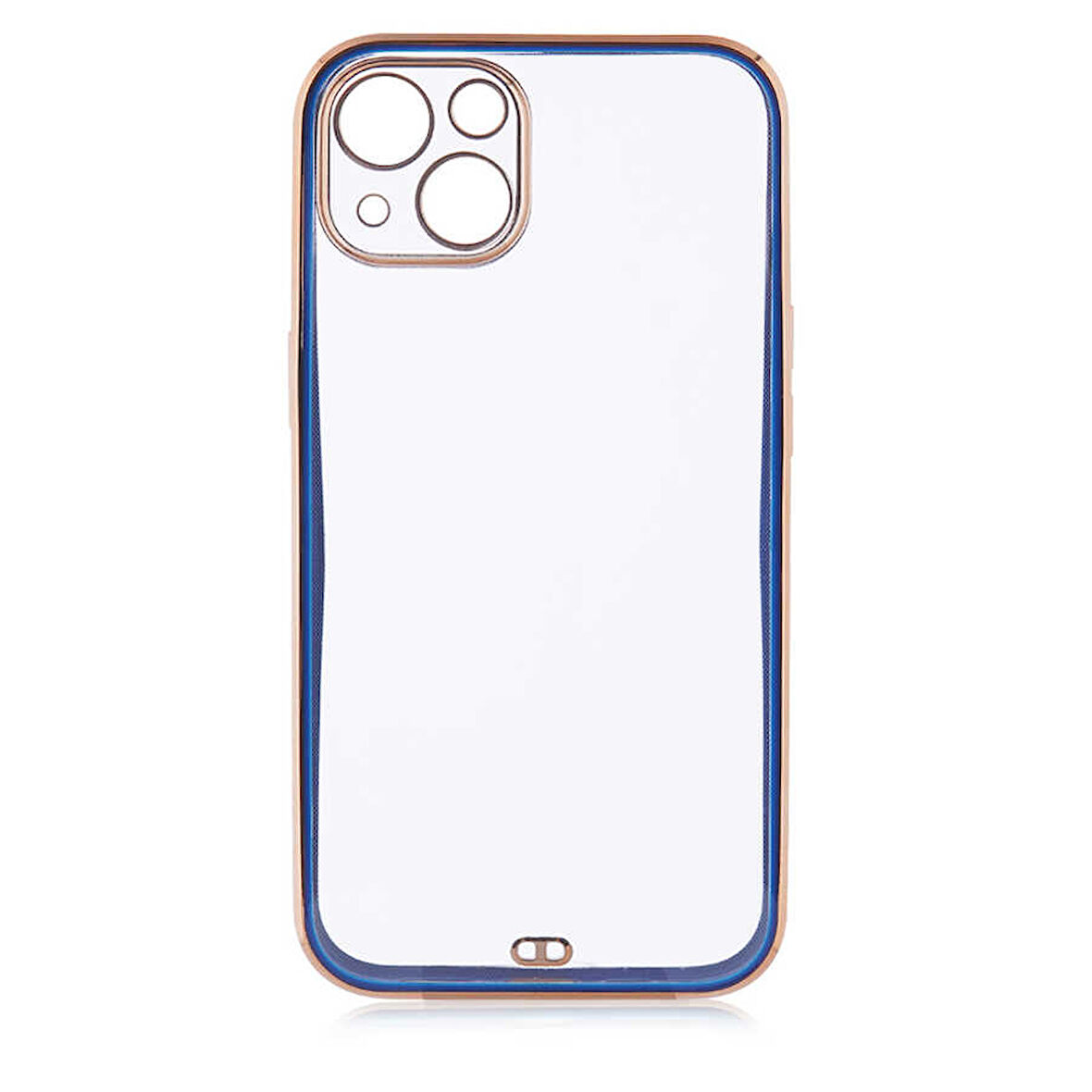 iPhone 13 Uyumlu Zore Voit Clear Kılıf-Lacivert
