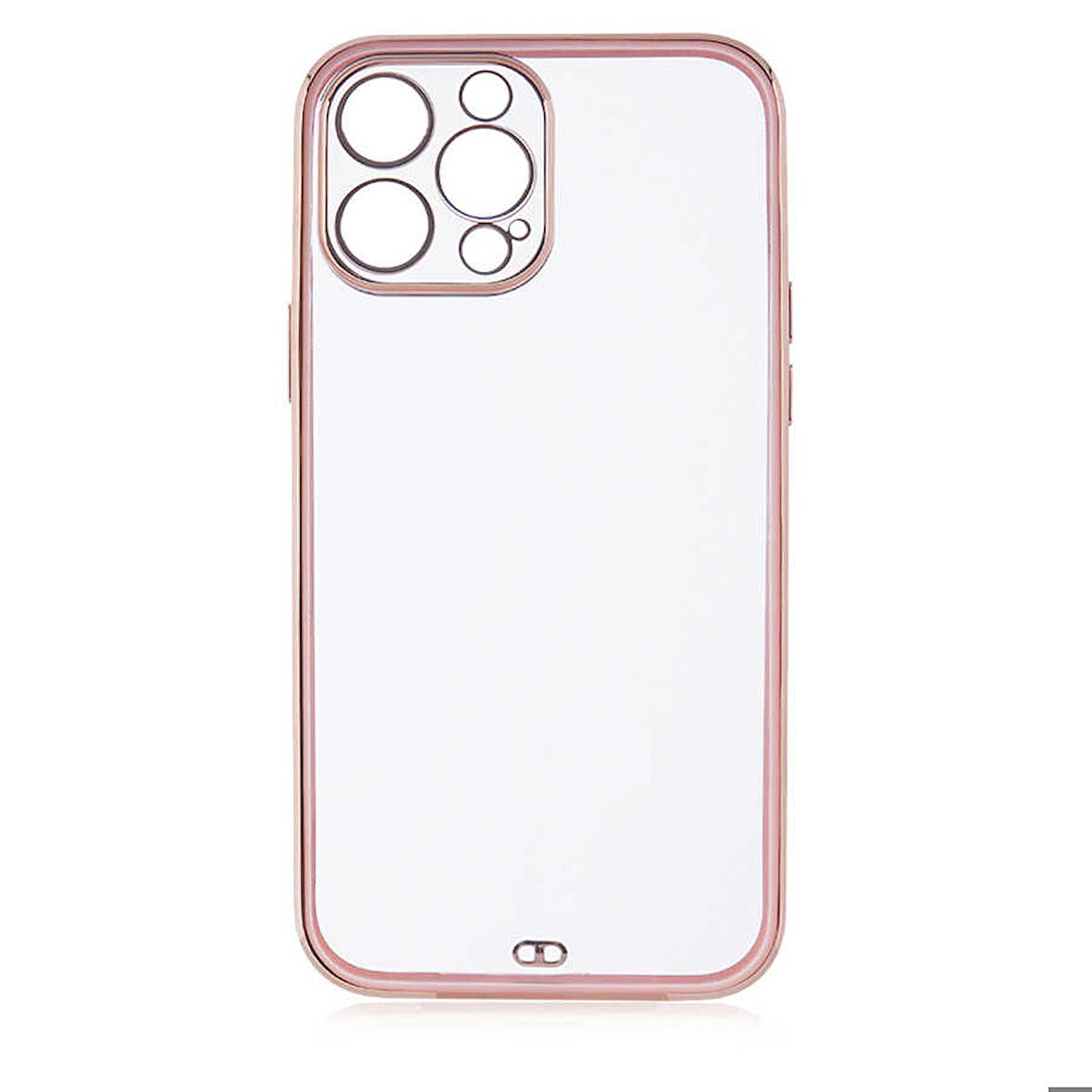 iPhone 13 Pro Uyumlu Zore Voit Clear Kapak-Pembe