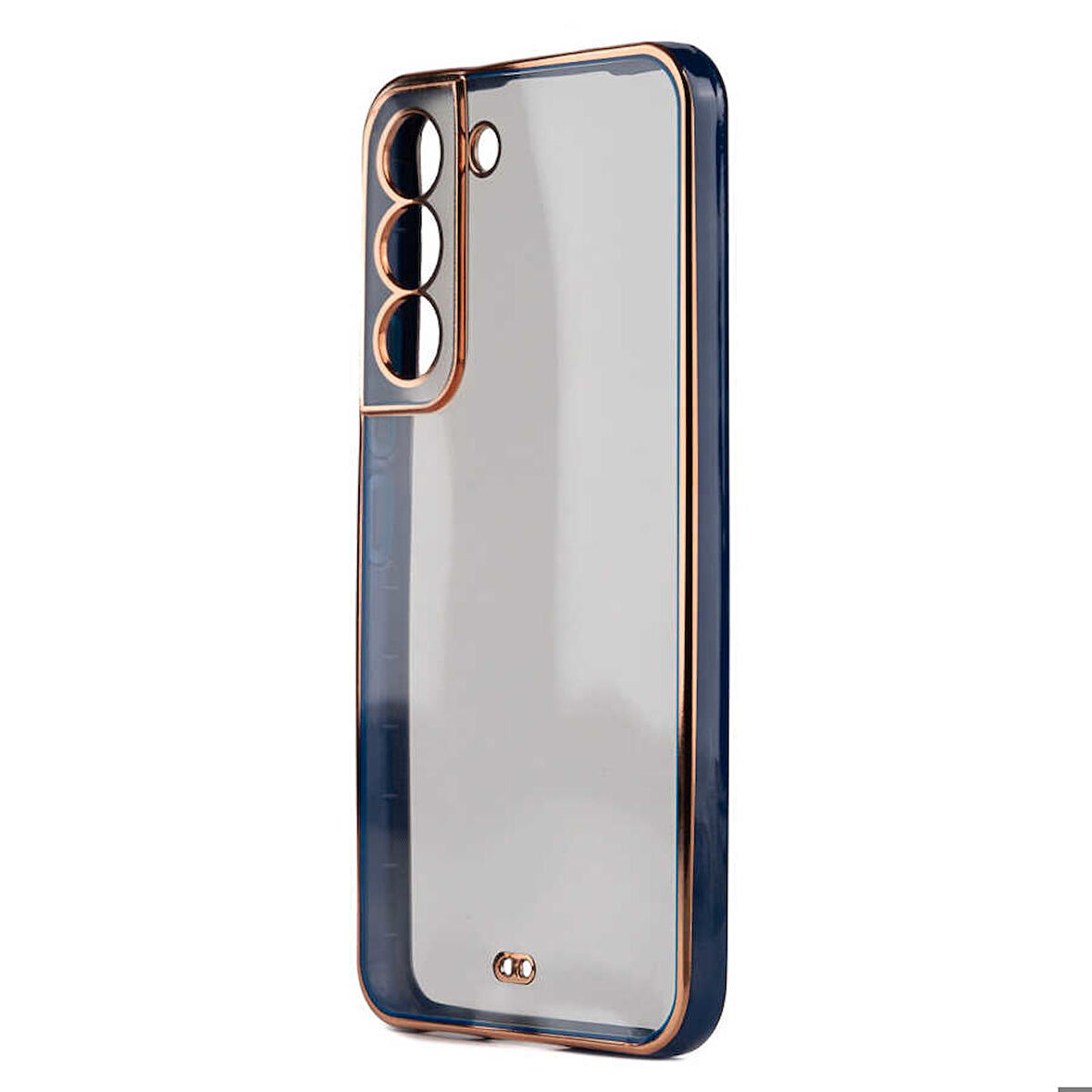 Galaxy S22 Plus Uyumlu Zore Voit Clear Kapak-Lacivert