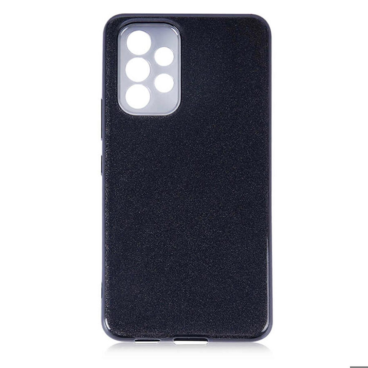 Galaxy A73 Uyumlu Zore Shining Silikon-Siyah