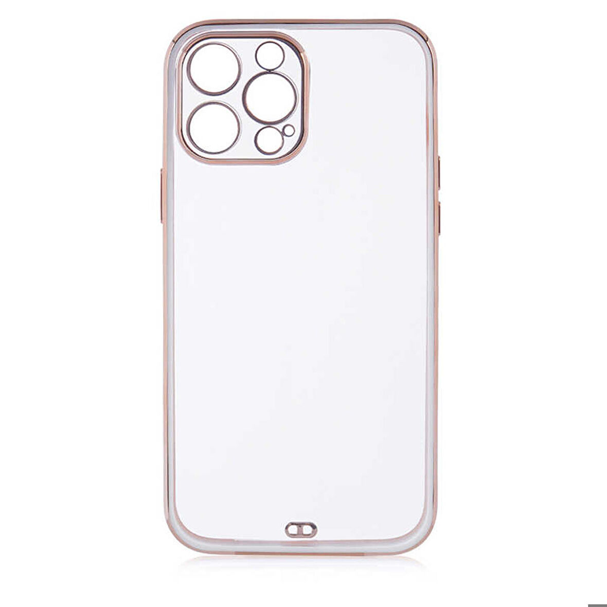 iPhone 13 Pro Max Uyumlu Zore Voit Clear Kapak-Beyaz