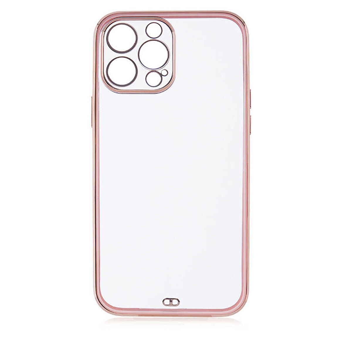 iPhone 13 Pro Max Uyumlu Zore Voit Clear Kılıf-Pembe