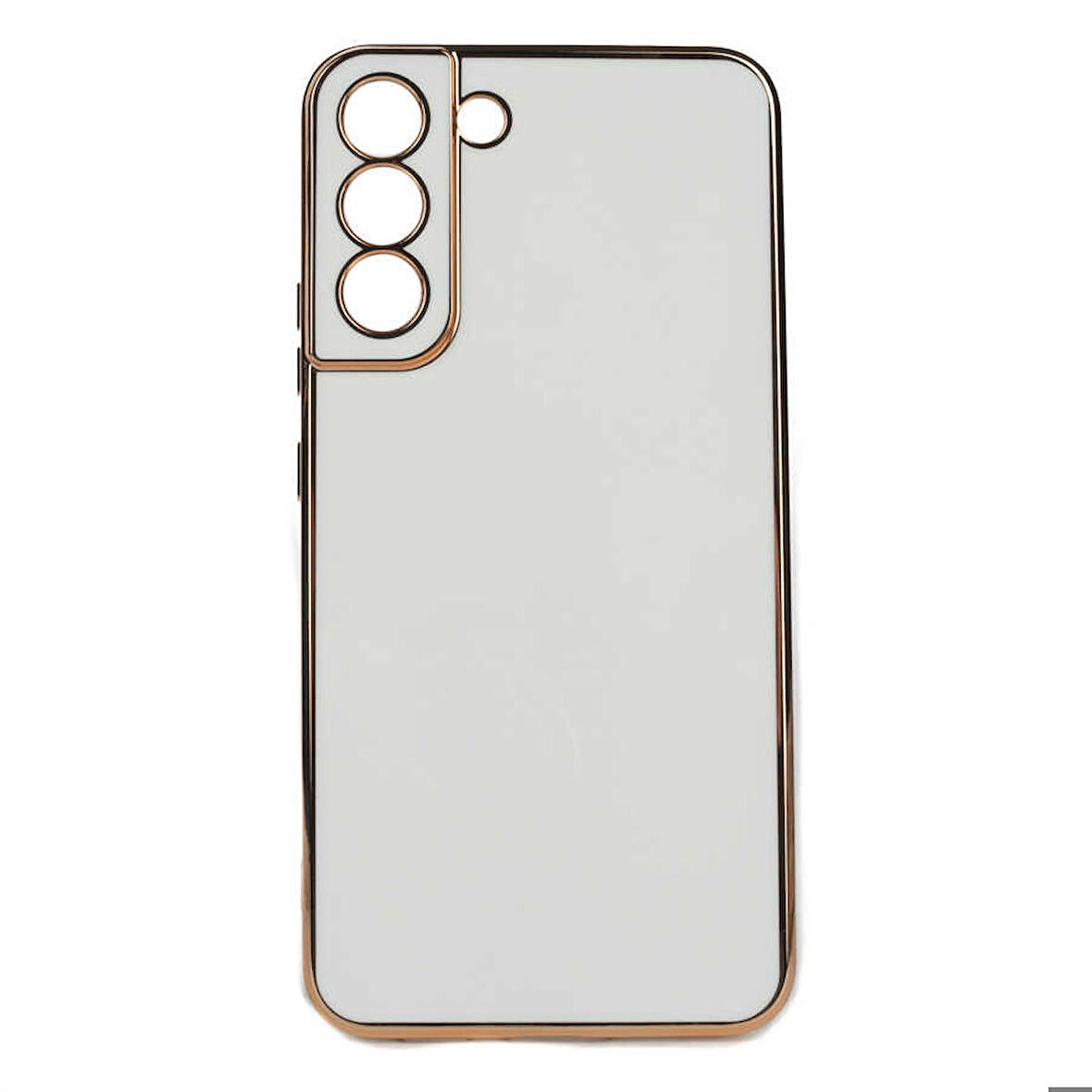 Galaxy S22 Plus Uyumlu Zore Bark Kapak-Beyaz