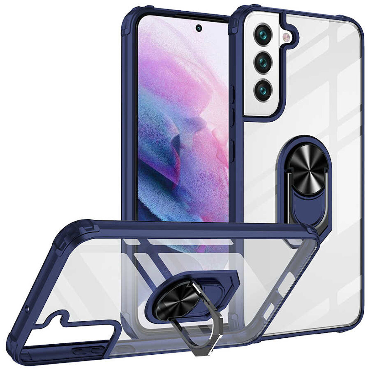 Galaxy S22 Plus Uyumlu Zore Mola Kılıf-Lacivert