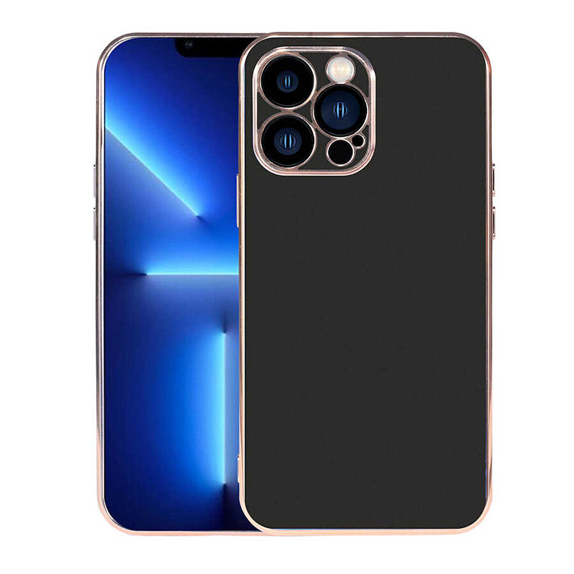 Apple iPhone 13 Pro Kılıf Zore Viyana Kapak-Siyah