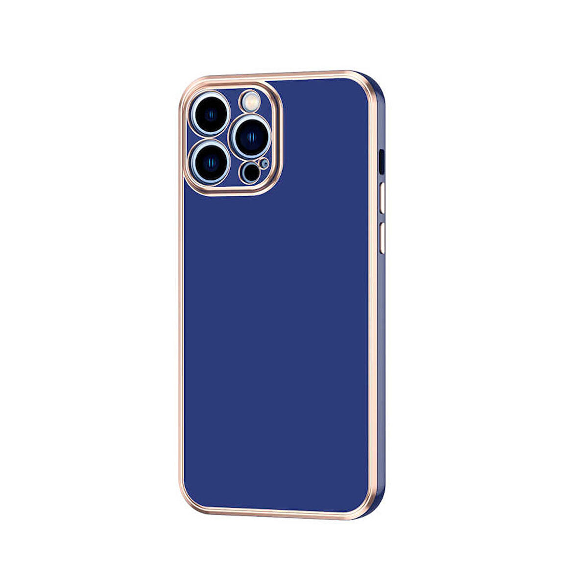 iPhone 13 Pro Uyumlu Zore Bark Kapak-Lacivert