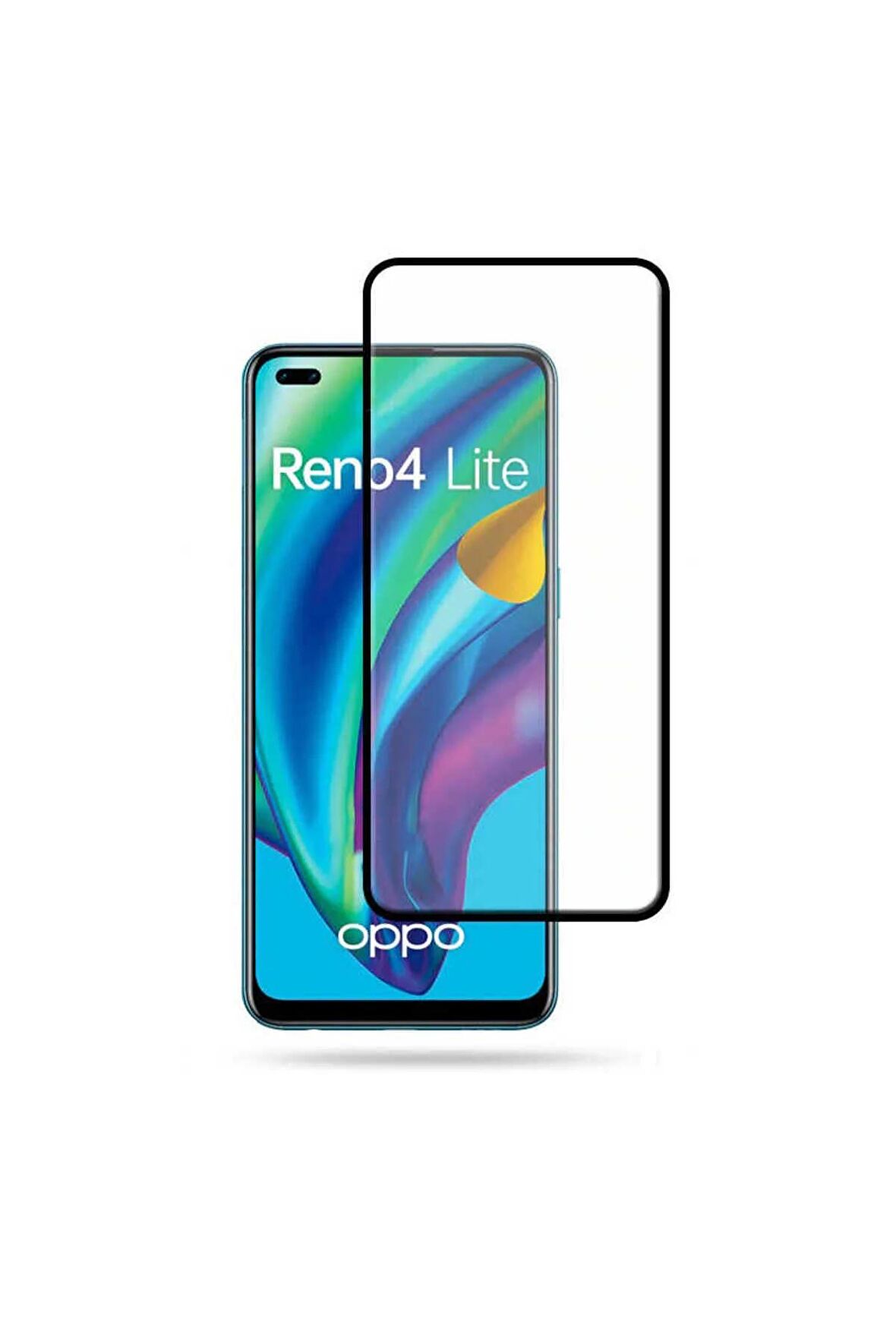 Oppo Reno 4 Lite Uyumlu Davin 5D Cam Lofy Ekran Koruyucu