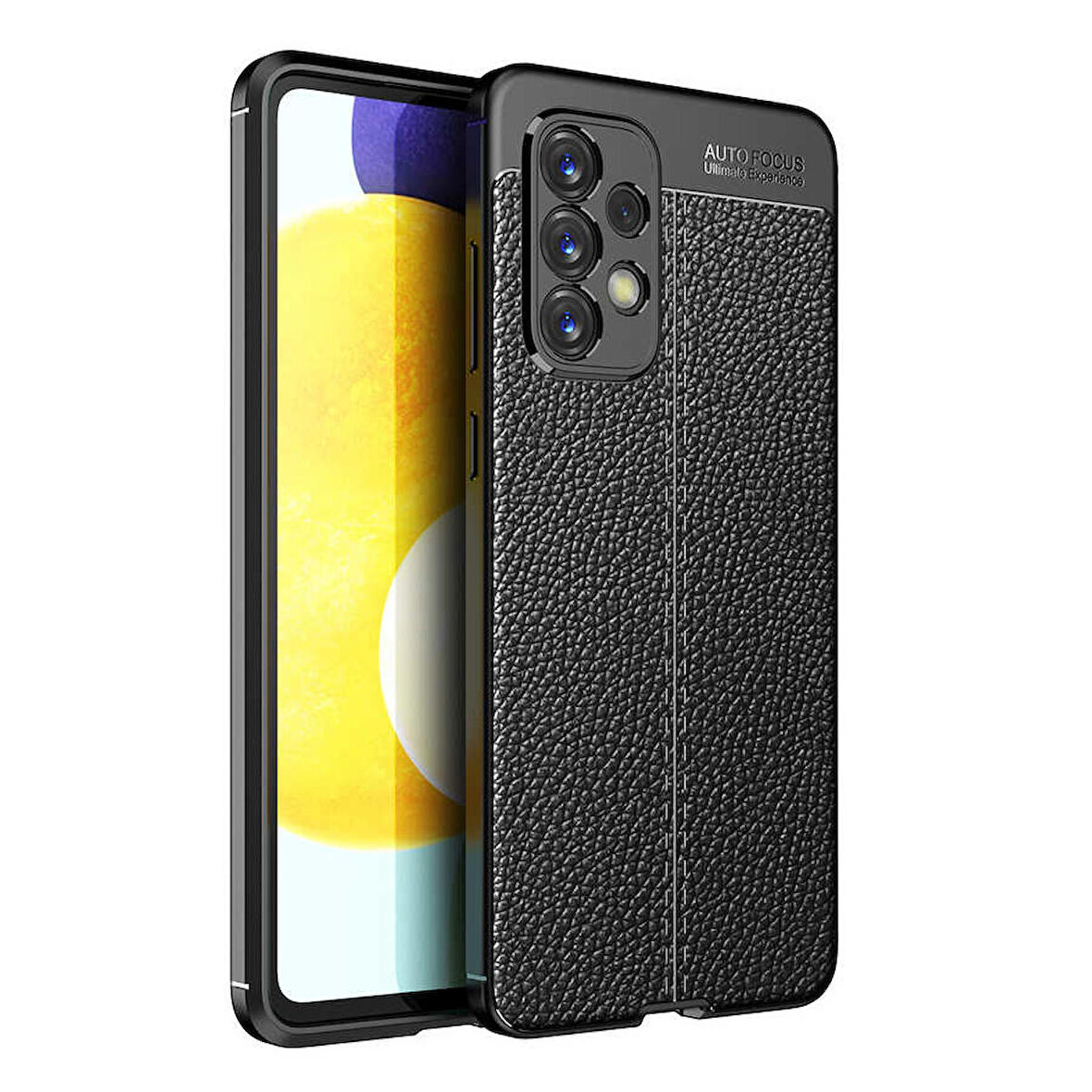 Galaxy A33 5G Uyumlu Zore Niss Silikon Kapak-Siyah