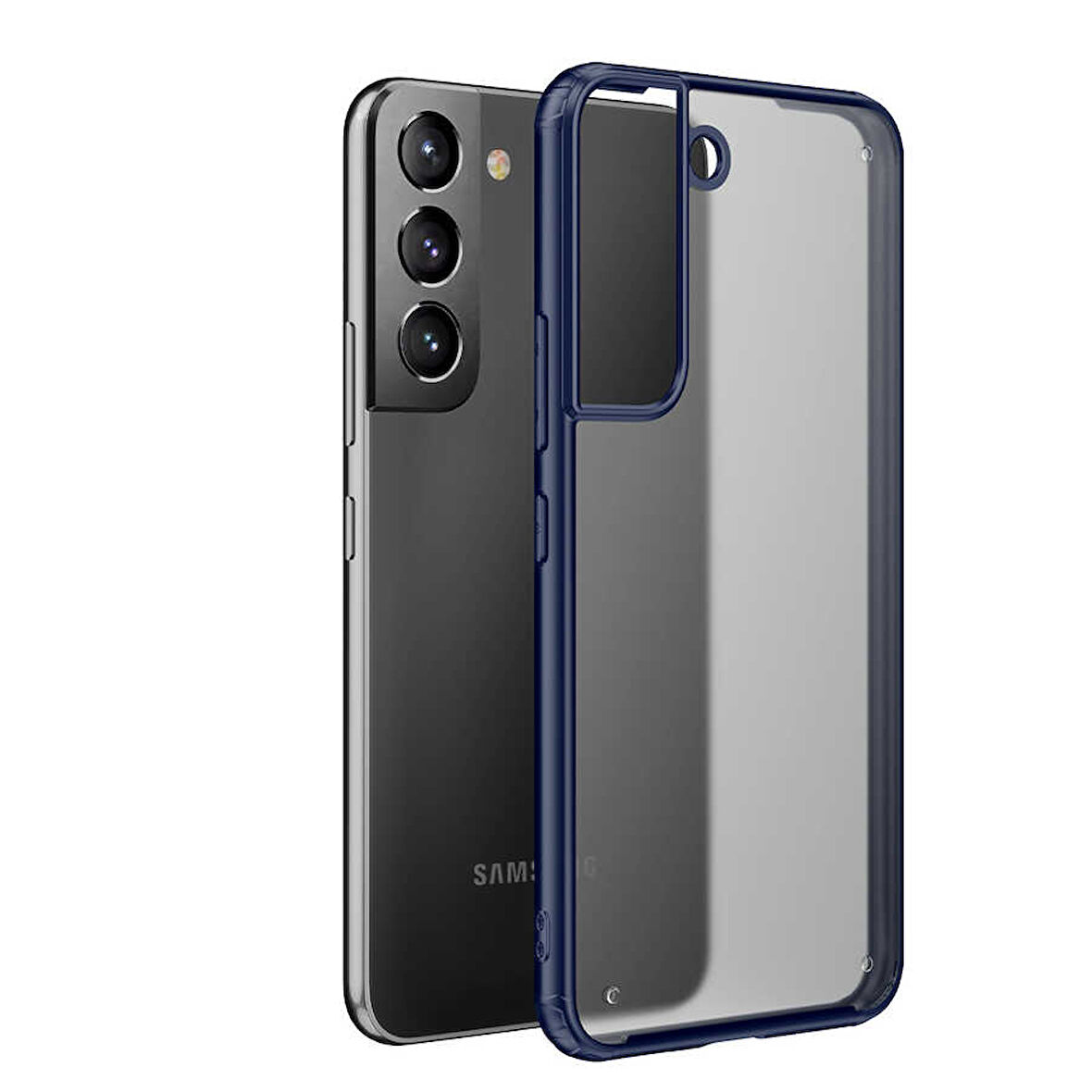 Galaxy S22 Plus Uyumlu Zore Volks Kılıf-Lacivert