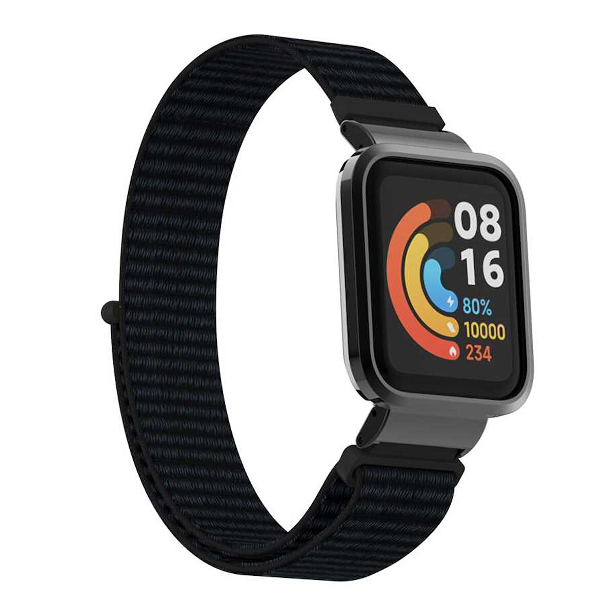 Xiaomi Redmi Watch (Mi Watch Lite) Uyumlu KRD-61 Hasır Zore Kordon-NO2