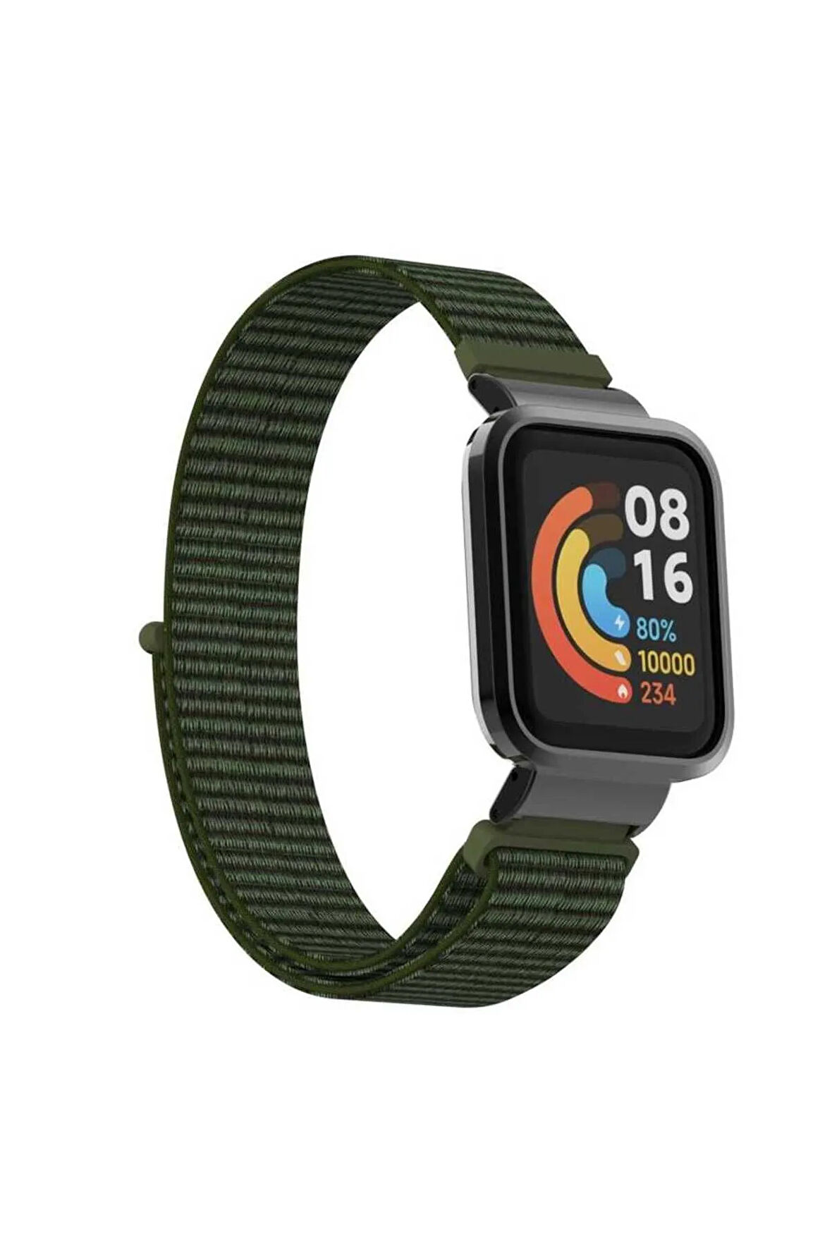 Xiaomi Redmi Watch (Mİ Apple Watch LİTE) Uyumlu Krd-61 Hasır Kordon-no8