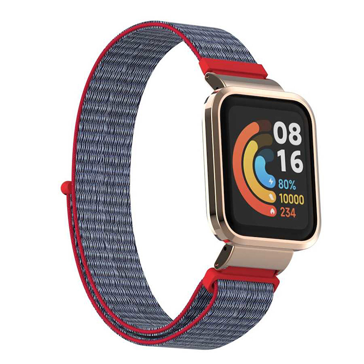 Xiaomi Redmi Watch (Mi Watch Lite) Uyumlu KRD-61 Hasır Zore Kordon-NO17