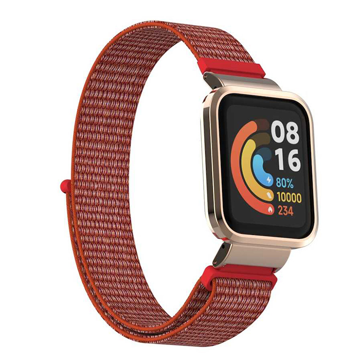 Xiaomi Redmi Watch (Mi Watch Lite) Uyumlu KRD-61 Hasır Zore Kordon-NO18