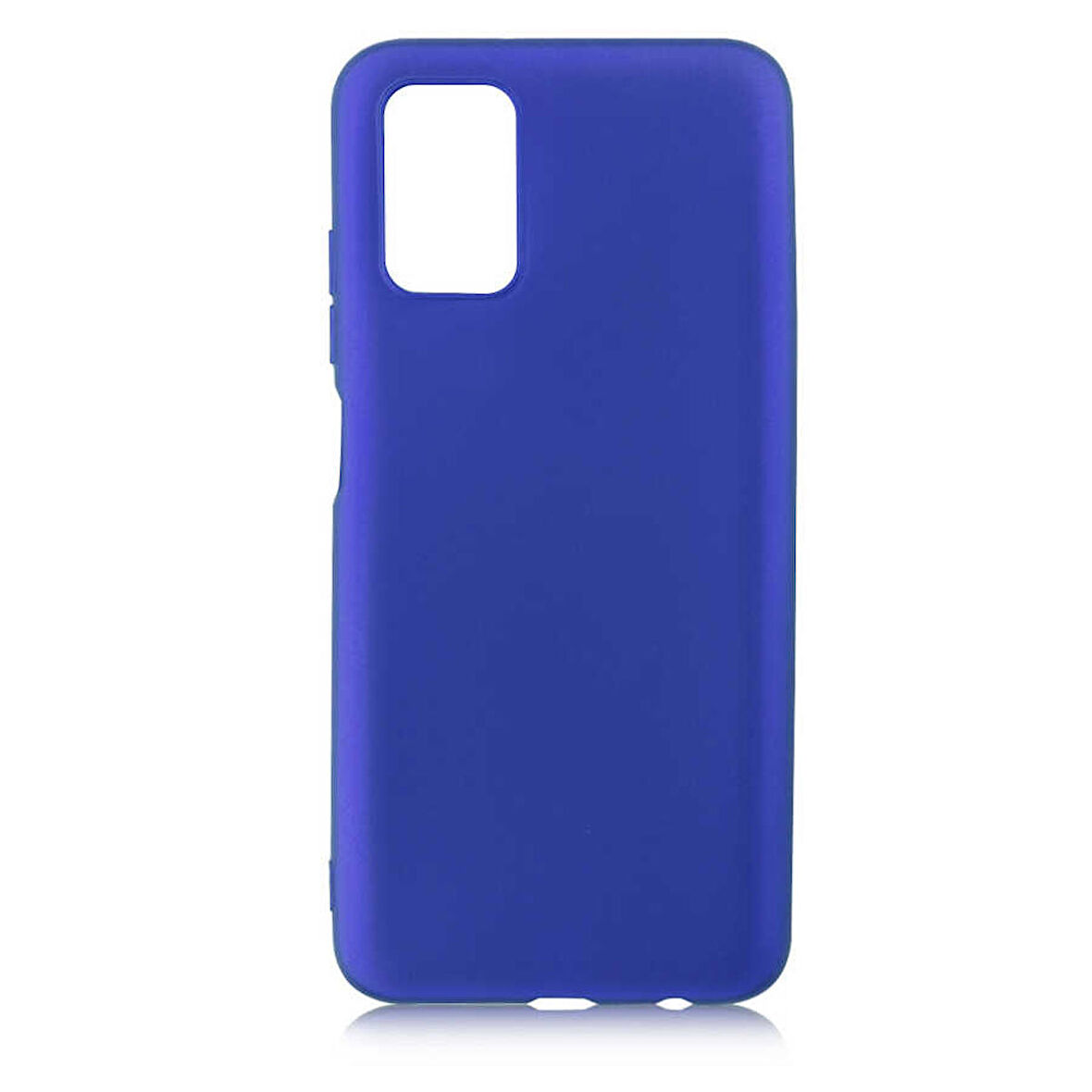 Galaxy A03S Uyumlu Zore Premier Silikon Kapak-Saks Mavi