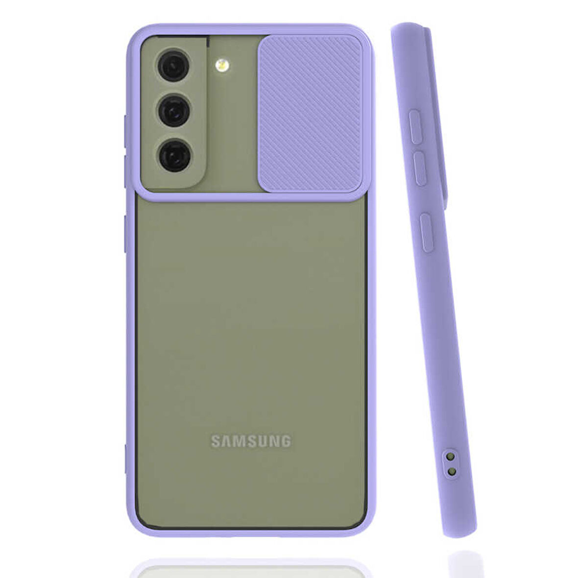 Galaxy S22 Plus Uyumlu Zore LNSM-i Kılıf-Lila