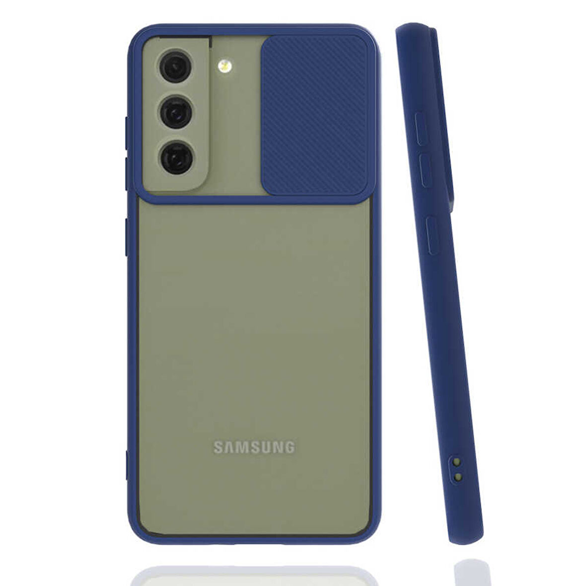 Galaxy S22 Plus Uyumlu Zore LNSM-i Kılıf-Lacivert