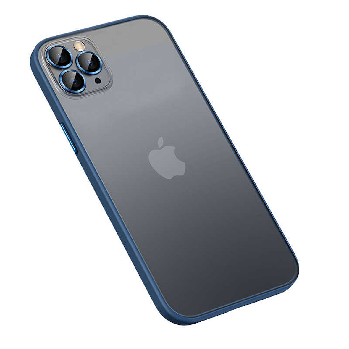 iPhone 12 Pro Uyumlu Zore Retro Kılıf-Lacivert