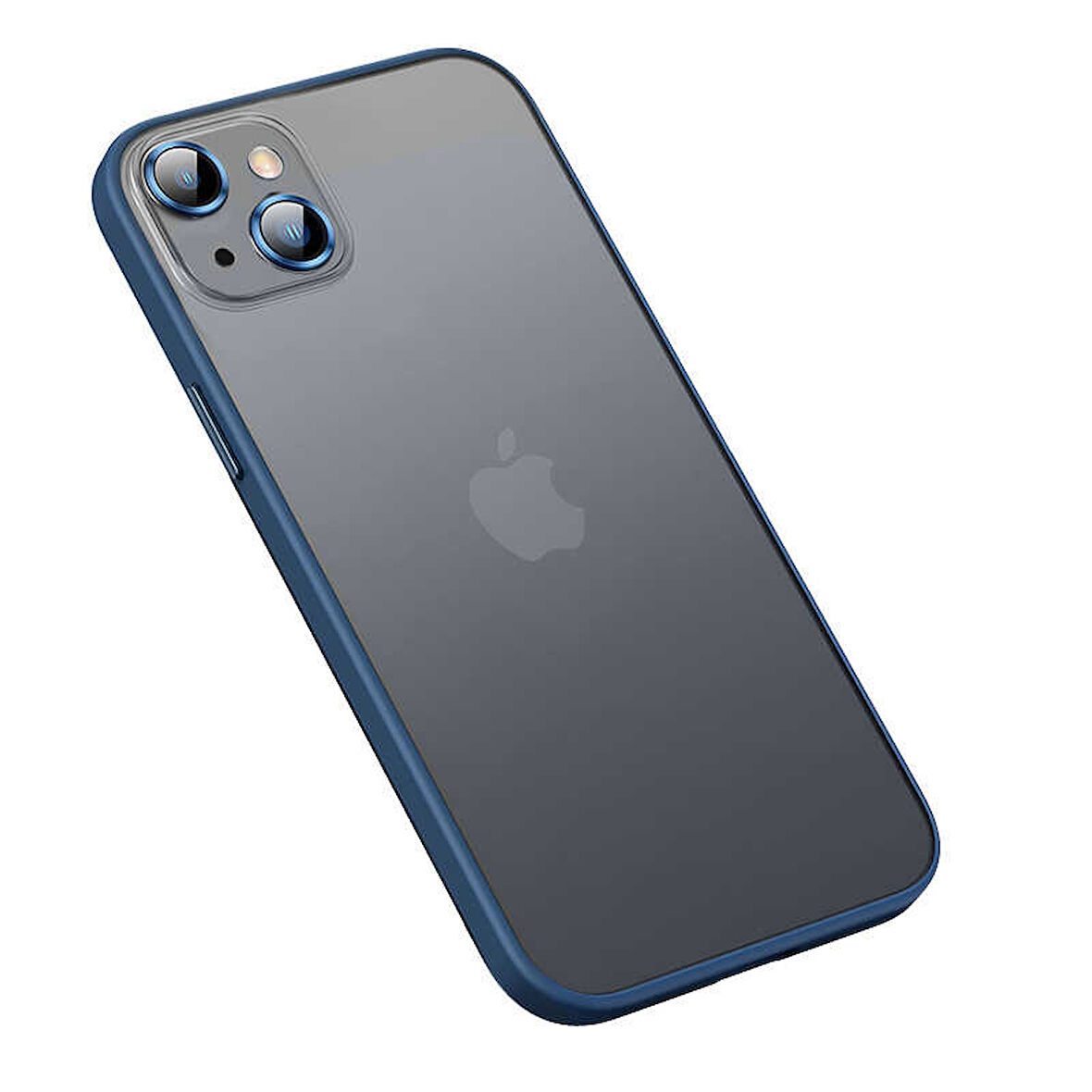 iPhone 13 Uyumlu Zore Retro Kılıf-Lacivert