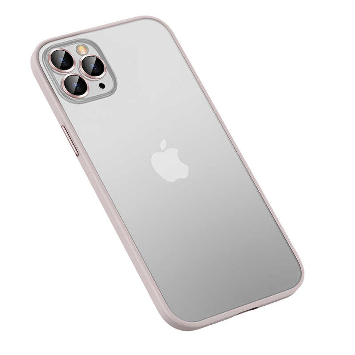 iPhone 13 Pro Uyumlu Zore Retro Kılıf-Rose Gold